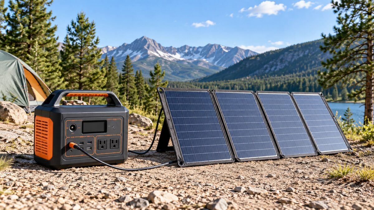 300W Portable Solar Generator with 60W Panel Review (2026)