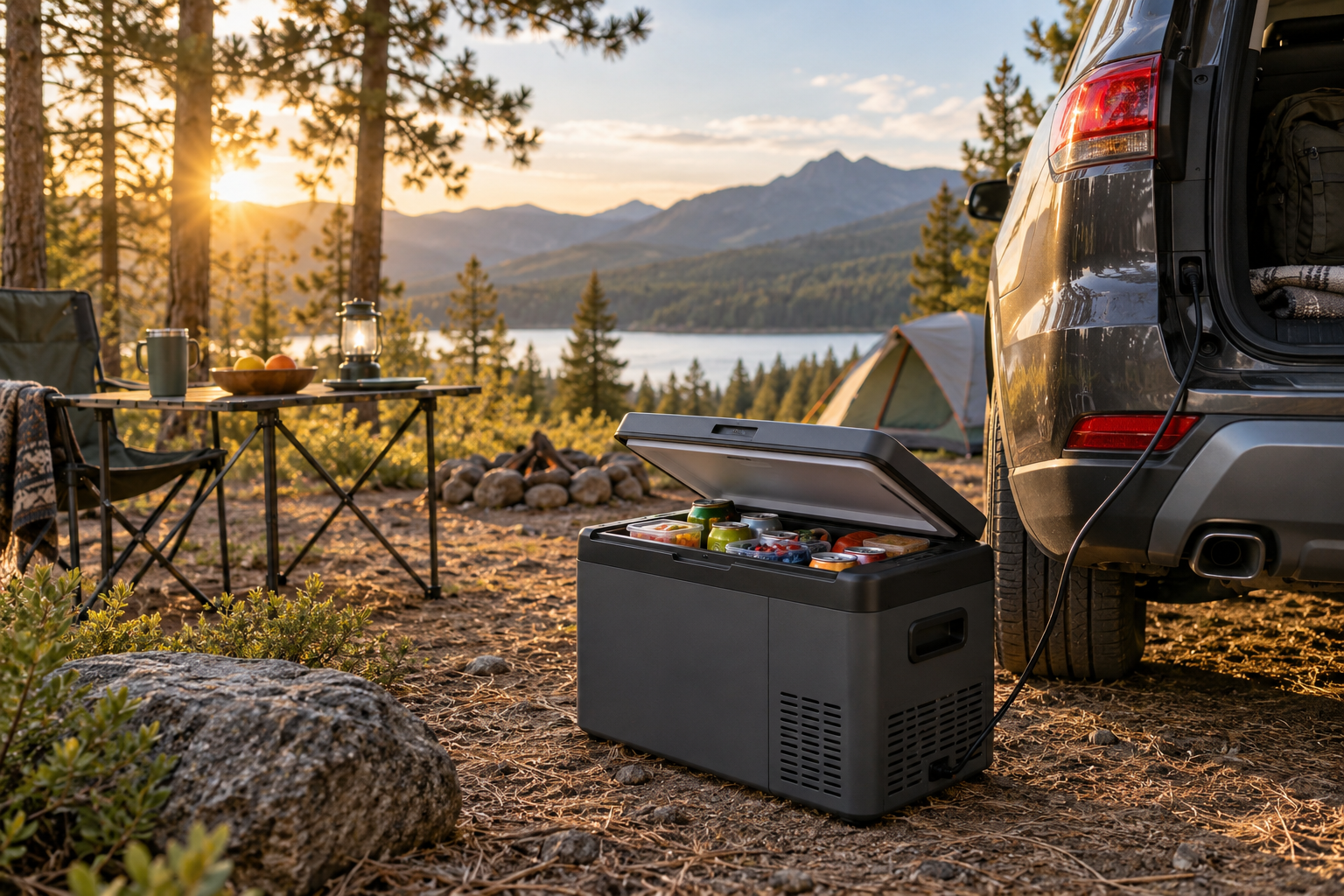 BODEGA 12 Volt Car Refrigerator Review: 16-Quart Portable Cooling