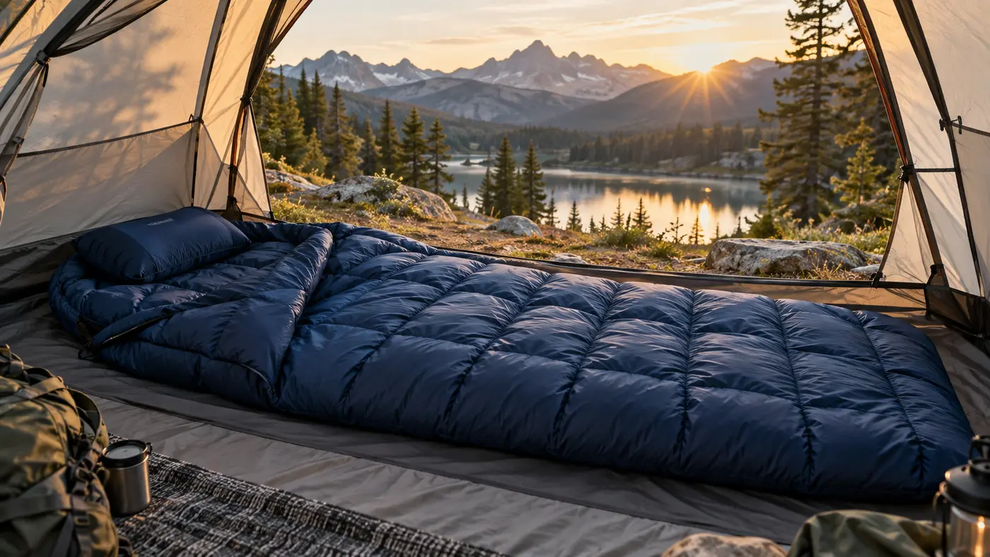 Down Sleeping Bag with Pillow Review: Comfort for Adults and Teens