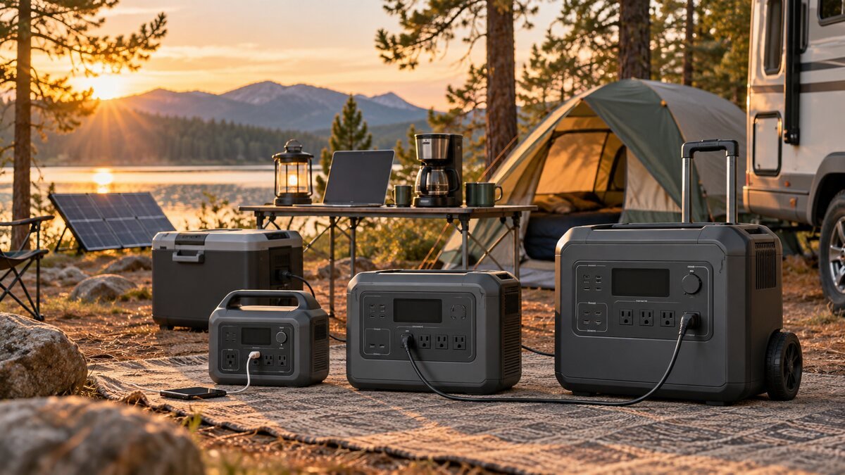 The best portable power station for camping is not automatically the model with the biggest battery.