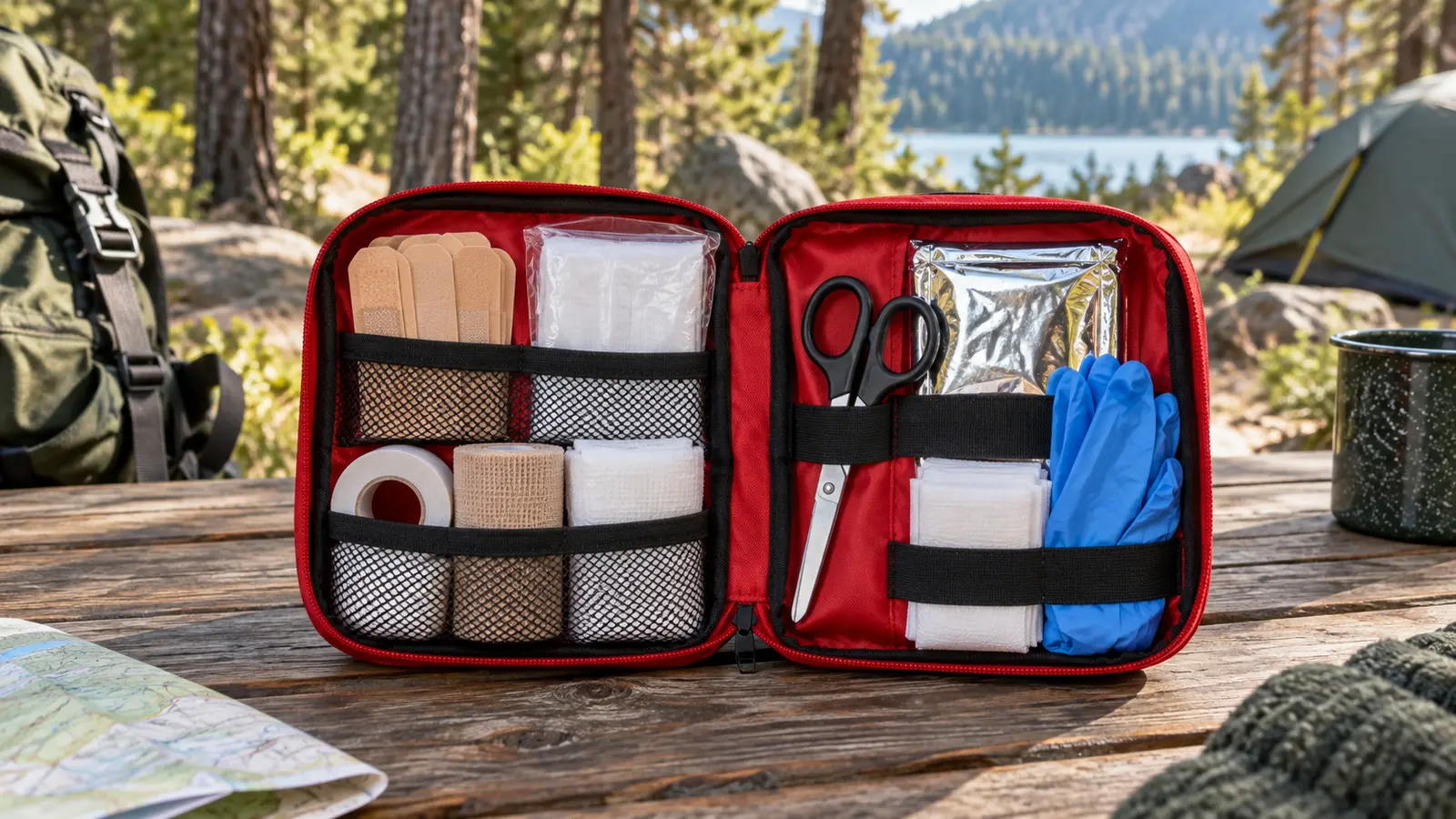 Survival and First Aid Kit: Complete Camping Guide