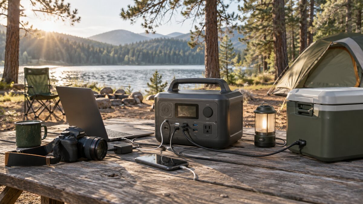 The EF ECOFLOW RIVER 2 Pro is designed for campers who want more capability than a small power bank without carrying a 50-pound power station.