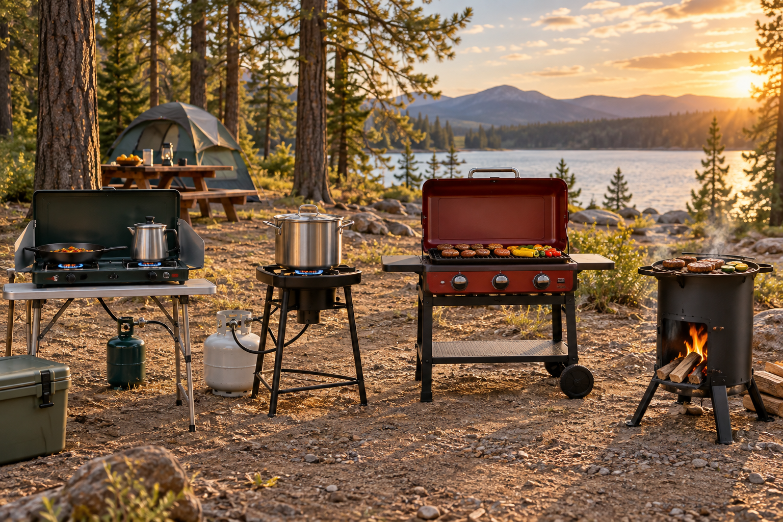 8 Best Camping Stoves and Outdoor Cookers Compared
