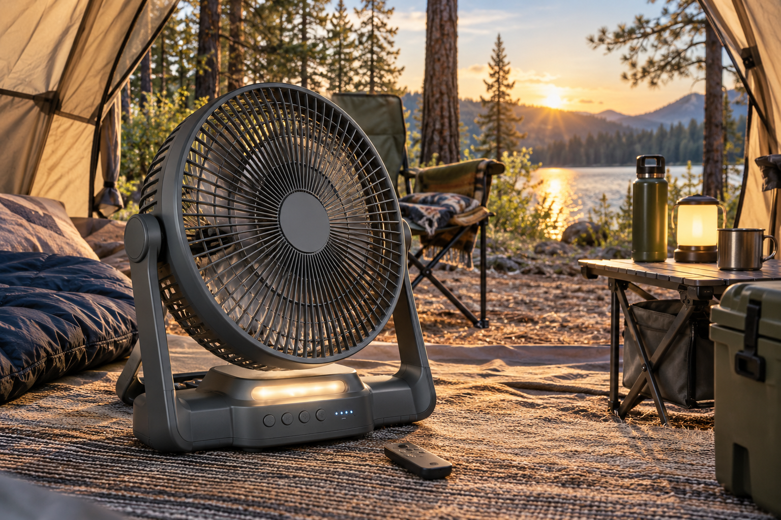 KITWLEMEN D13 40,000mAh Camping Fan Review