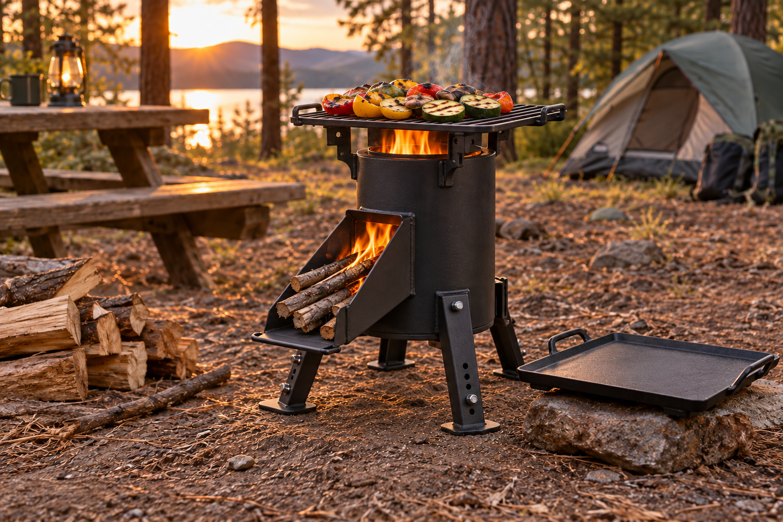 Stanbroil 3-in-1 Wood-Burning Rocket Stove Review