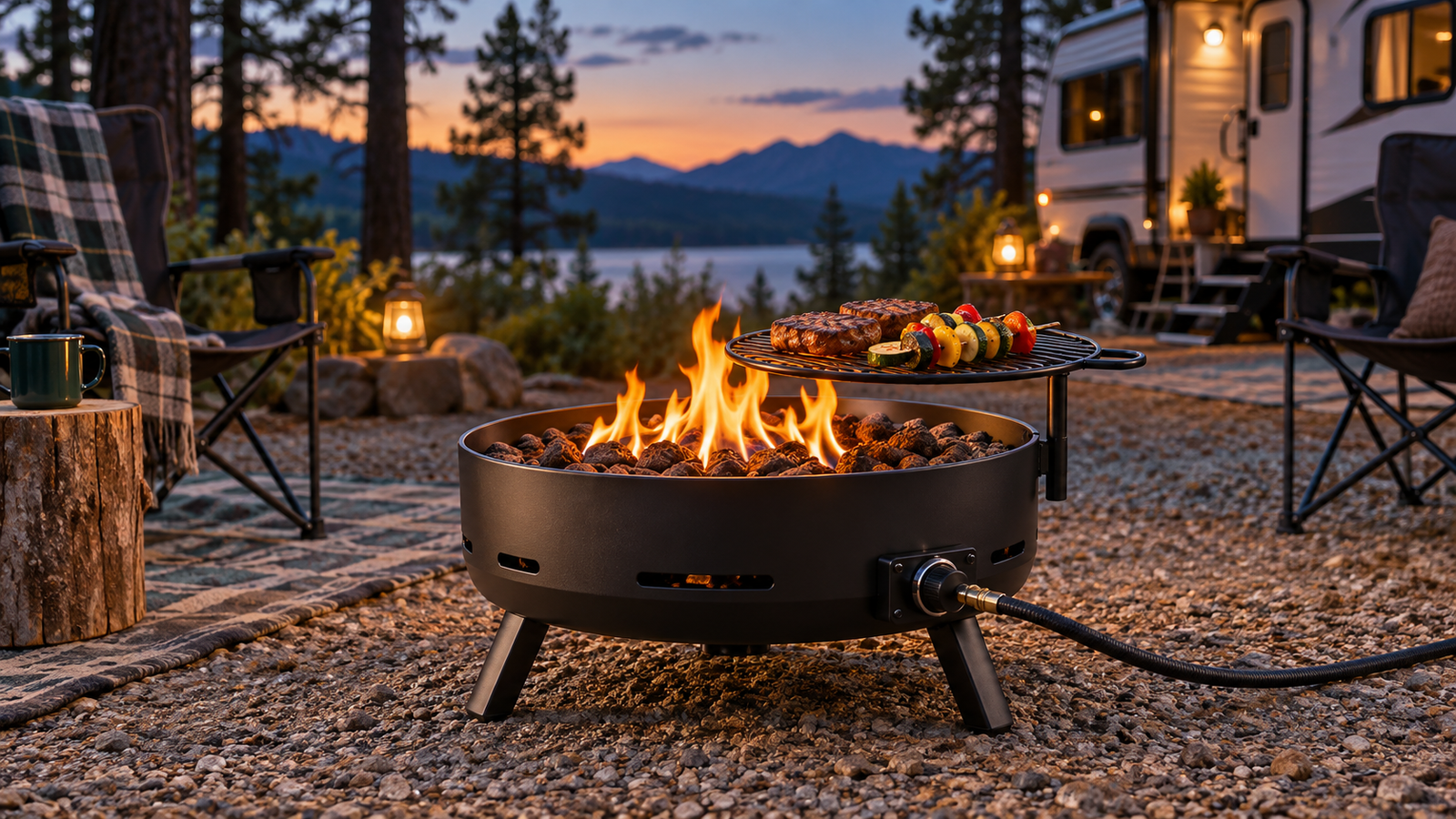 GasBRUH 19-Inch Propane Fire Pit Review: 60,000 BTU Fire Bowl