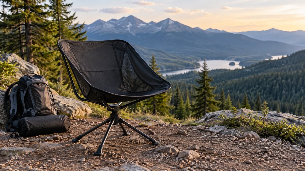 Feelnais Lightweight 360° Swivel Camping Chair Review