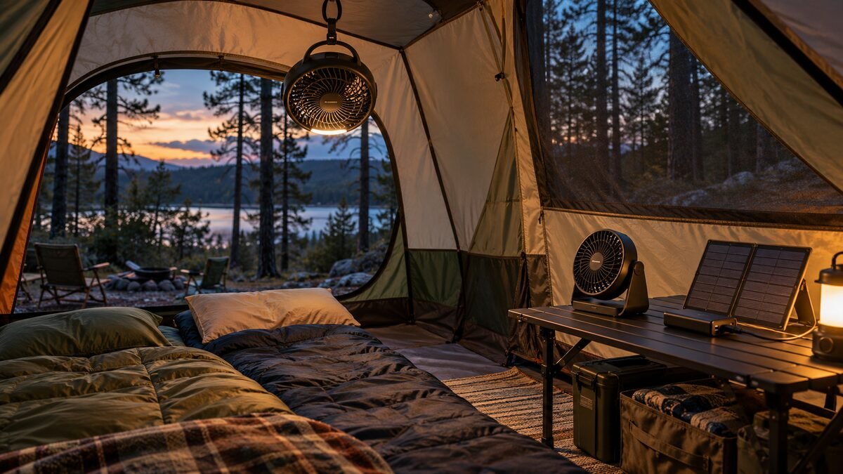 How to Choose a Rechargeable Camping Fan