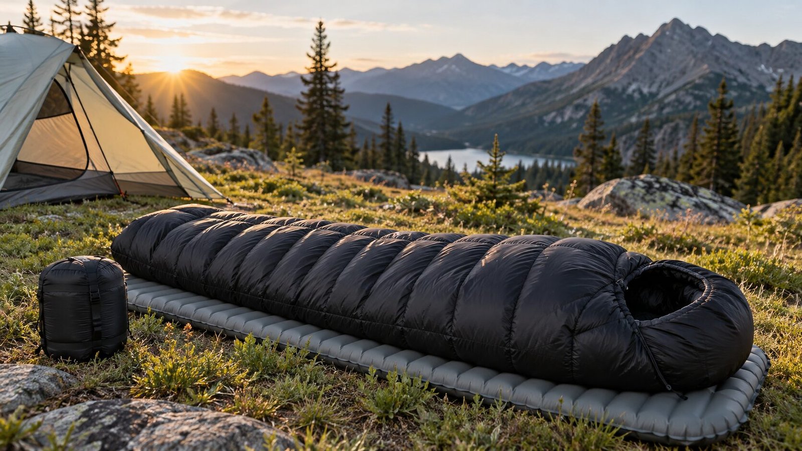 QEZER 600 Fill Power Down Sleeping Bag Review