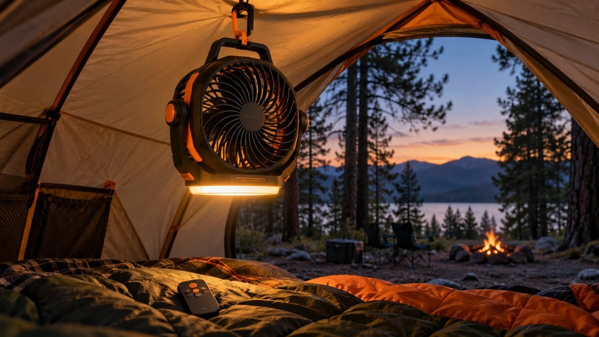 VOSFEEL 20,000mAh Camping Fan Review