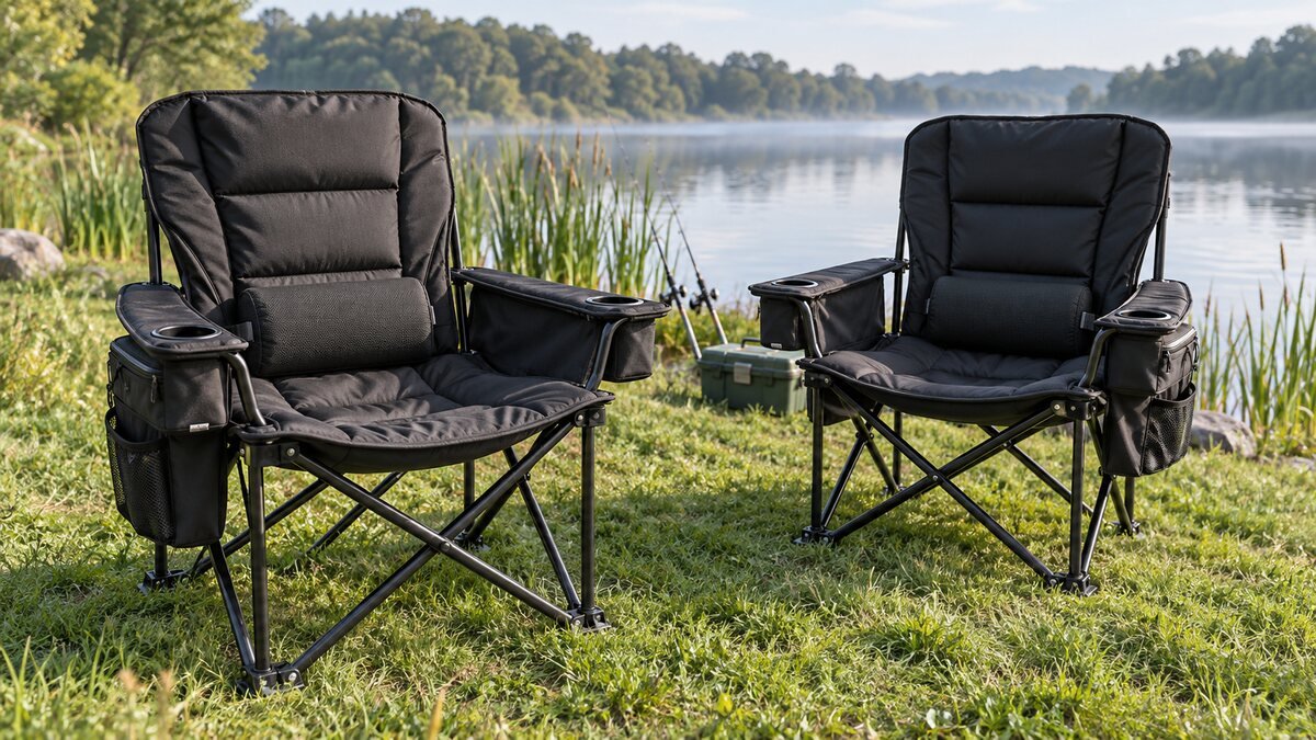 WEIDIORME 400 lb Oversized Camping Chairs 2 Pack Review